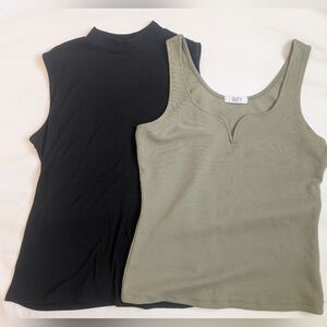 Suzy Shier Set Of Two Tank Tops